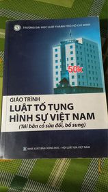 Giáo trình Luật Tố Tụng Hình Sự Việt Nam
