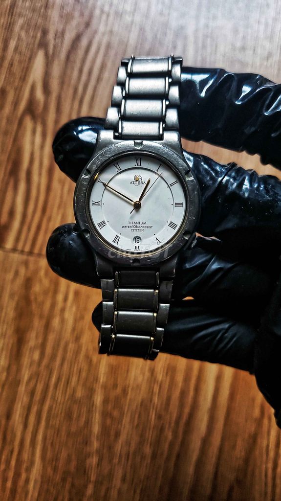 Đồng hồ Citizen Attesa Titanium chính hãng - thanh