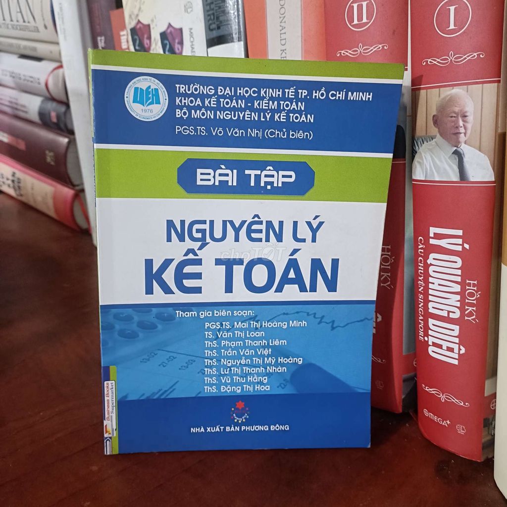 Bài tập Nguyên lý kế toán - PGS. TS. Võ Văn Nhị -