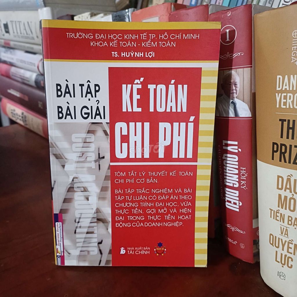 Bài tập Bài giải Kế toán chi phí - TS. Huỳnh Lợi -