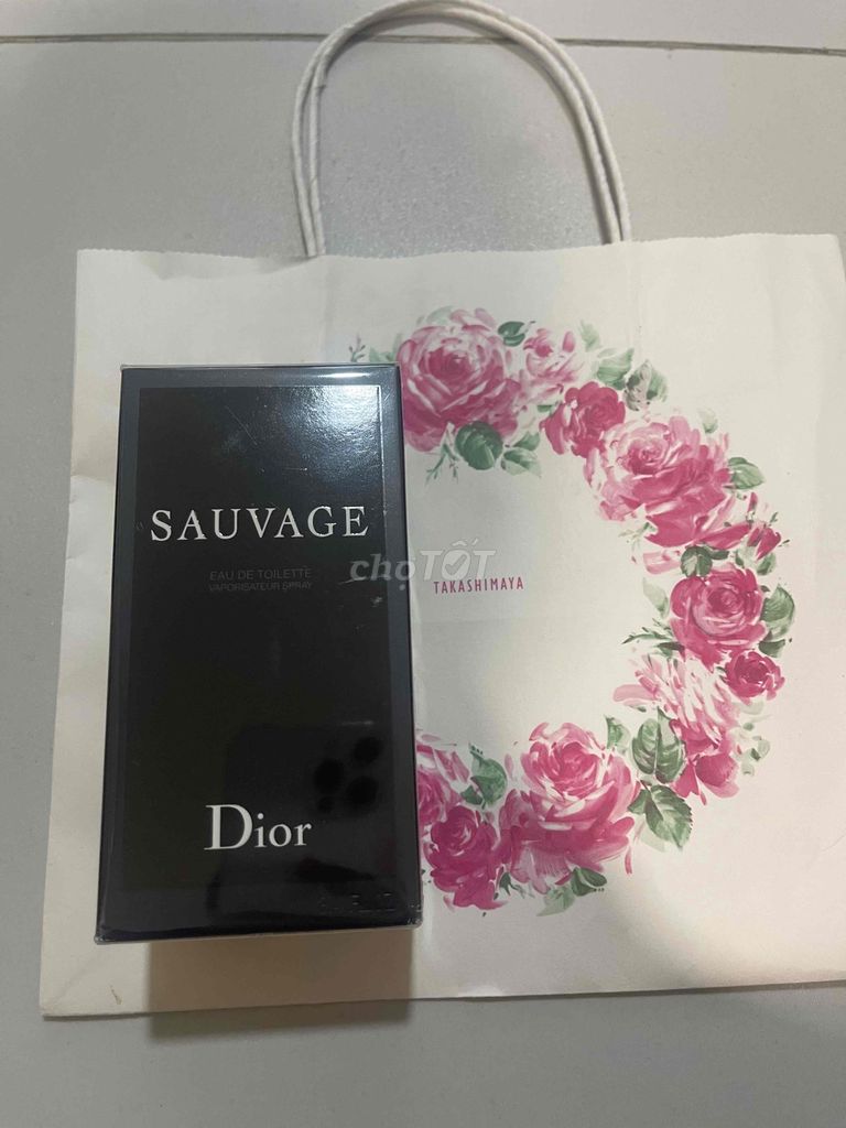 Nước hoa Dior Sauvage EDT 100ml mới mua ở Taka - t