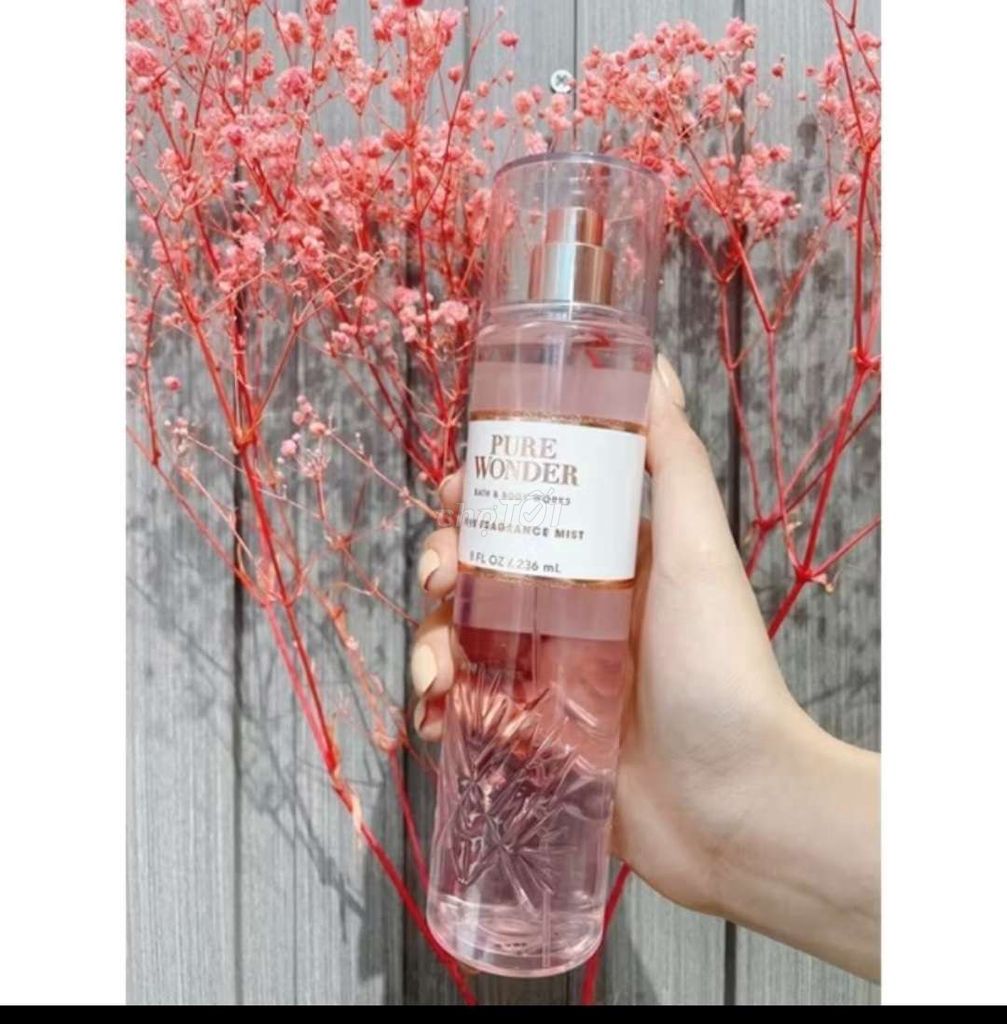Body mist + pure wonder + auth + 236ml - thanh lý