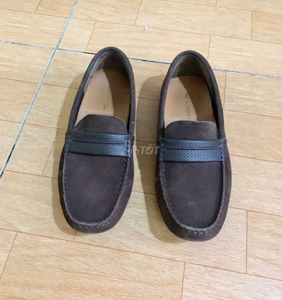 Giày lười nam lacoste Authentic🍀🇻🇳 - cần bán gấp