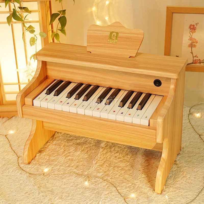Đàn Piano Woim Mini Bằng Gỗ Cao Cấp 25 Phím Đủ Màu